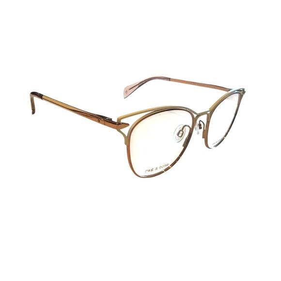 rag & bone Accessories - NEW Rag & Bone RNB3019 BQB cream and gold glasses